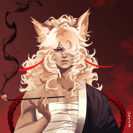 Rendered Bust-Up Sample